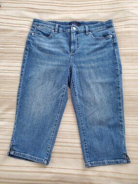 Talbots Denim Capri Jeans 12P Petite - Never Worn - $6.99 Shipping